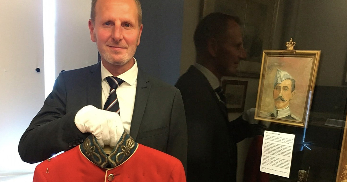 Prins Aages gallajakke er fundet